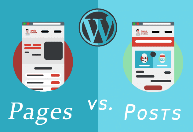 wp post vs page