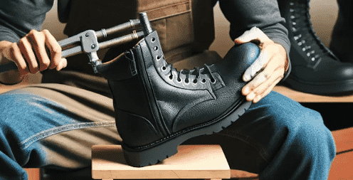 how to stretch work boots